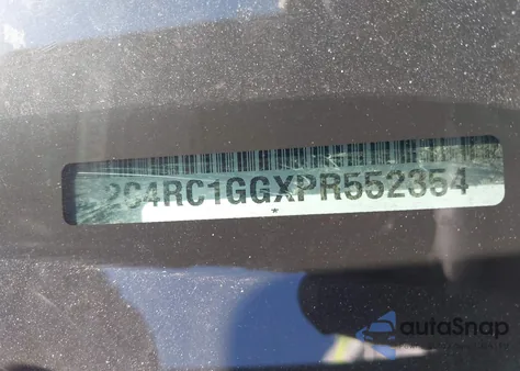 2023 Chrysler Pacifica Limited from USA, damaged, VIN 2C4RC1GGXPR552354